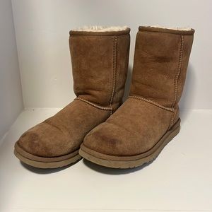 Chestnut Ugg Mid Calf Boots